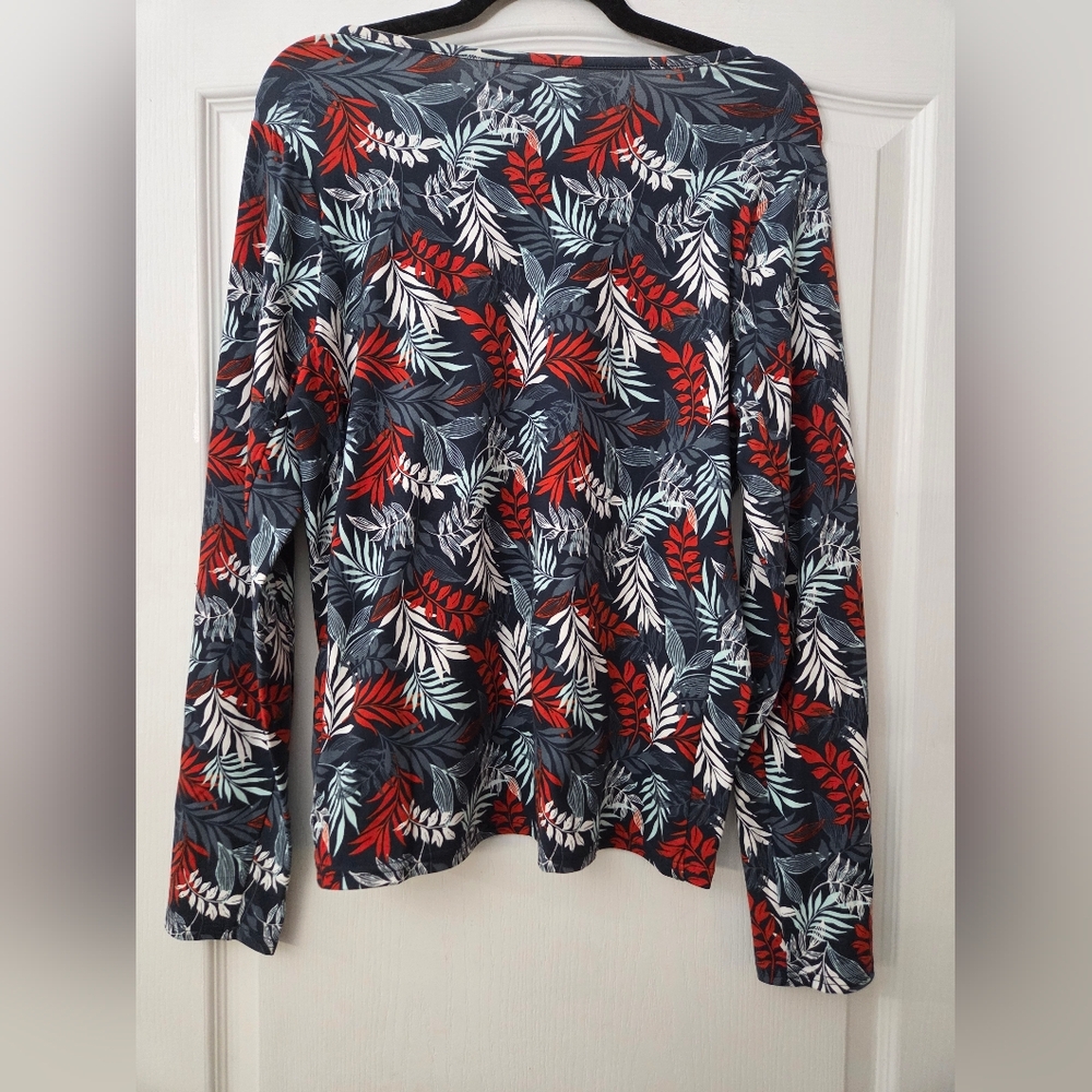 NWT WOMEN'S HANG TEN LONG SLEEVE SOFT FEEL QUICK DRY SUN TEE! UPF 50+ Large - Picture 3 of 7